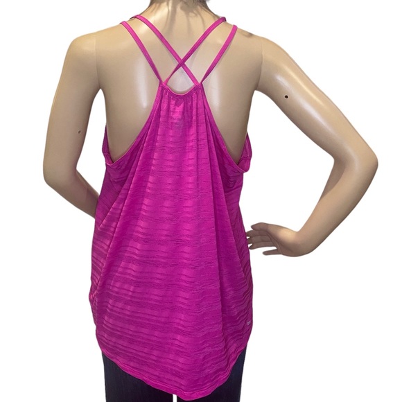 Nike Women's Dri-FIT Cool Strappy Running Athletic Active Tank Top Sz Large EUC - Picture 5 of 6